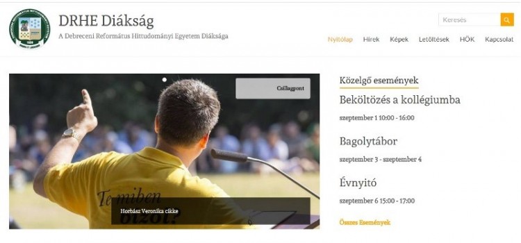 Megújult a honlap