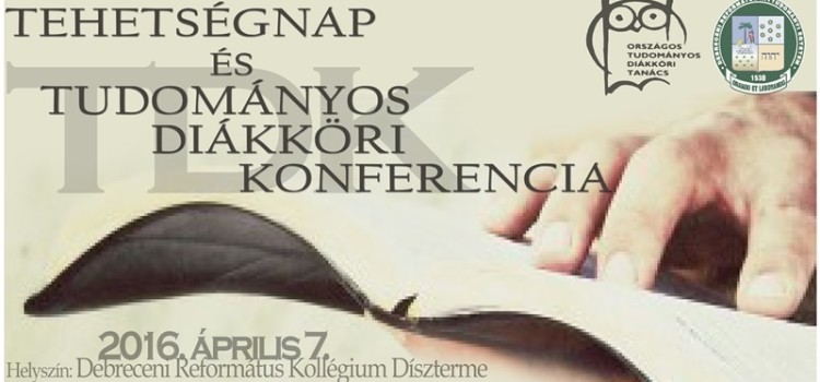 Tehetségnap és TDK-konferencia