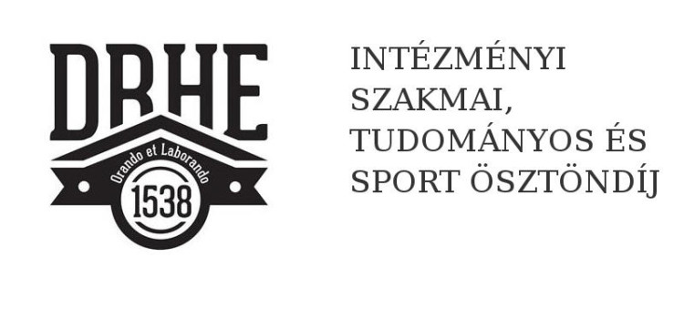 Intézményi szakmai, tudományos és sport ösztöndíj pályázati felhívás