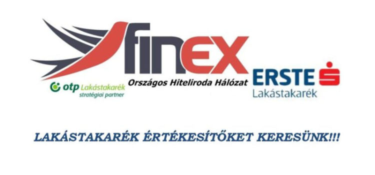 Lakástakarék értékesítőket keresünk