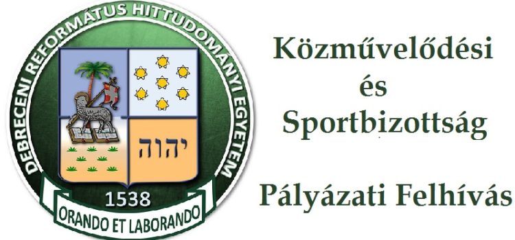 A KÖZMŰVELŐDÉSI ÉS SPORTBIZOTTSÁG  PÁLYÁZATI KIÍRÁSA