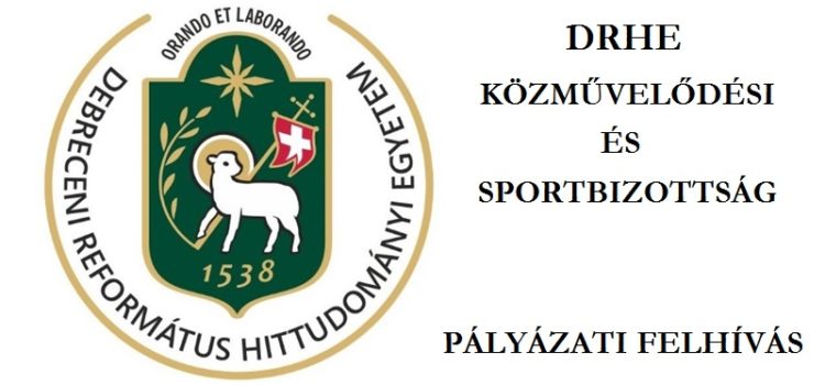 DRHE Közművelődési és Sportbizottság – Pályázati felhívás (2016-17 tavasz)